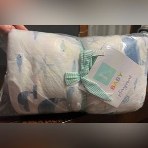 Seaside Baby Square With Border Play Mat